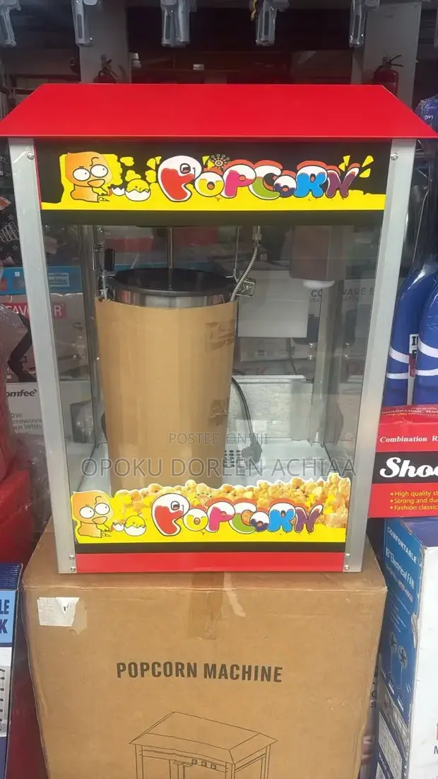 Commercial Electric Corner Pop Machine - 1