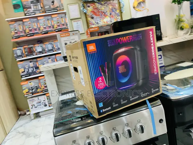 JBL PartyBox Encore Essential 2 Portable Speaker with Mic - 1