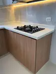 Modern Custom Fitted Kitchen Cabinets & Island - 3