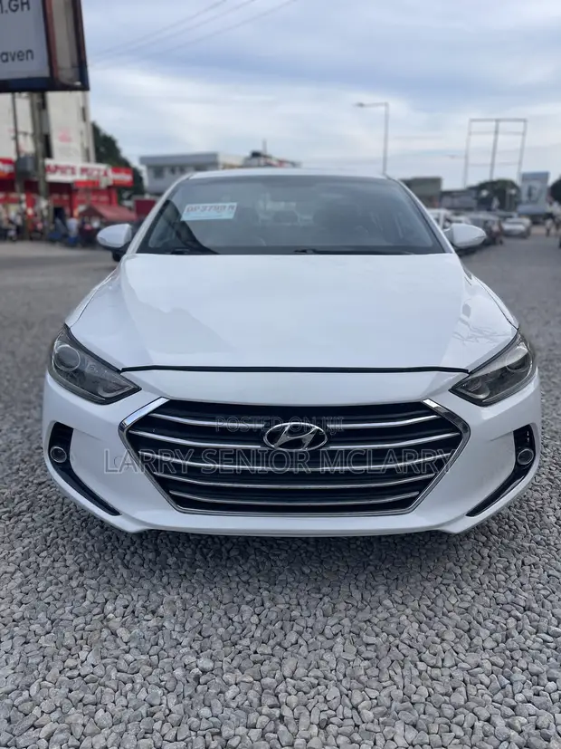 2017 Hyundai Elantra Limited Sedan FWD (2.0L 4cyl 6A) - White - 1
