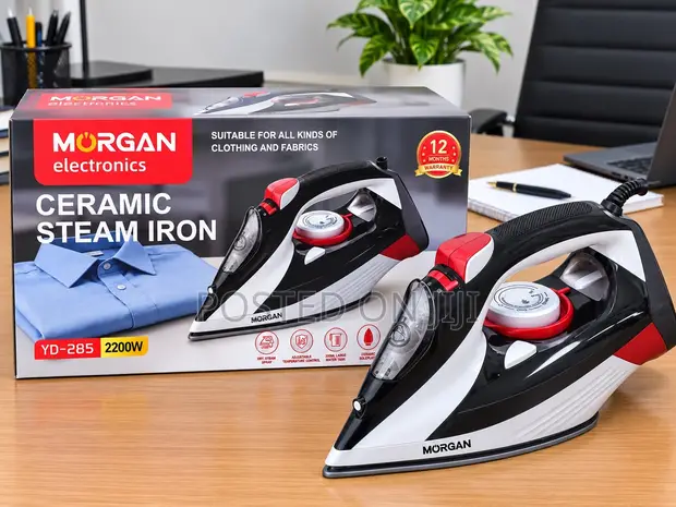 Morgan 2200W Ceramic Steam Iron - 1