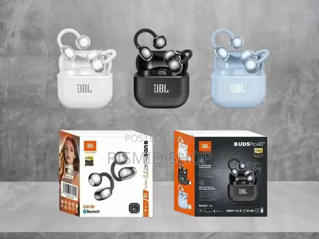 JBL PRO40 True Wireless Bluetooth Earbuds - 1