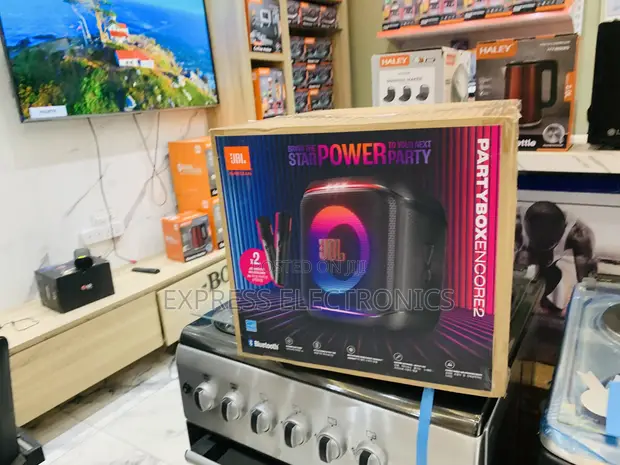 JBL PartyBox Encore Essential 2 Portable Speaker with Mic - 1
