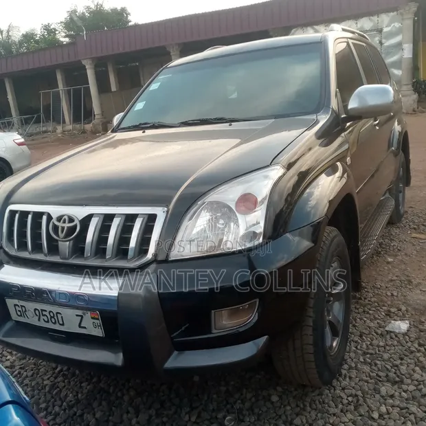 Toyota Land Cruiser Prado 2008 Black - 1