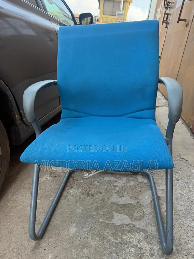 Office Visitor Cantilever Chair - Blue - 1