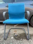 Office Visitor Cantilever Chair - Blue - 2