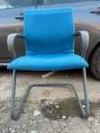 Office Visitor Cantilever Chair - Blue - 3