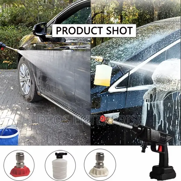 48V Power Cordless Water Spray Washer Gun - 1
