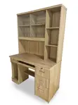 Brand New Office Desk with Shelves by Zephyr - 2