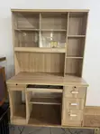 Brand New Office Desk with Shelves by Zephyr - 3