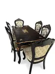 Royal Dining Chair Set - 6 Chairs - 4