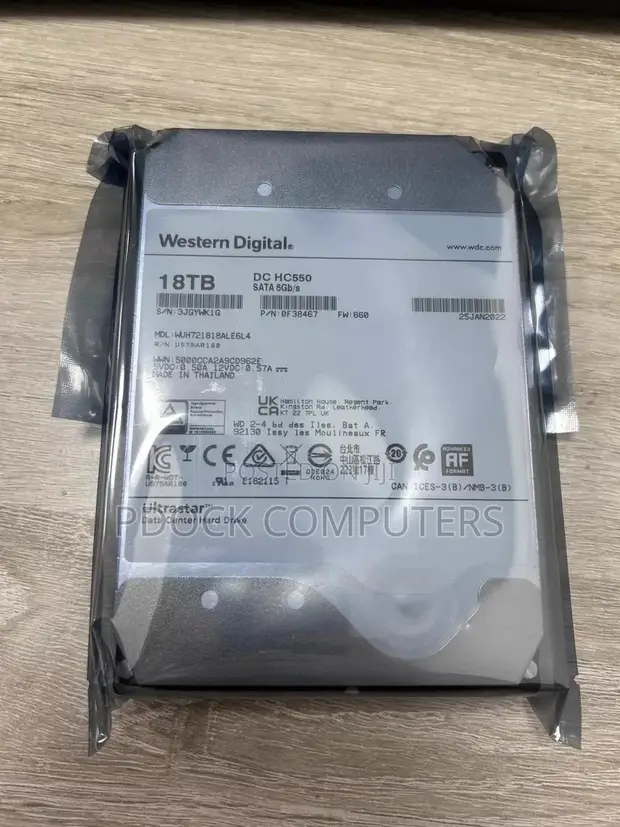 WD 18TB Purple 7200 RPM SATA III Internal Surveillance HDD - 1