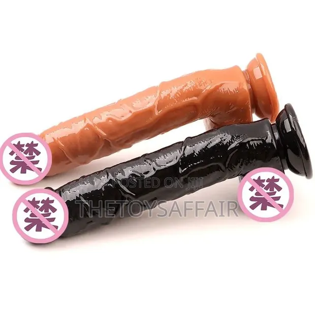 Realistic Large Silicone Dildo - 1