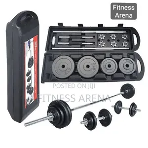 50kg Cast Iron Dumbbell Set
