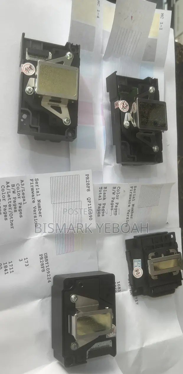Epson Printers Head - Models 1400, 1300, 3250, L805 - 1