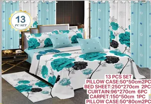 Living Room Curtains and Accessories (13 Items)