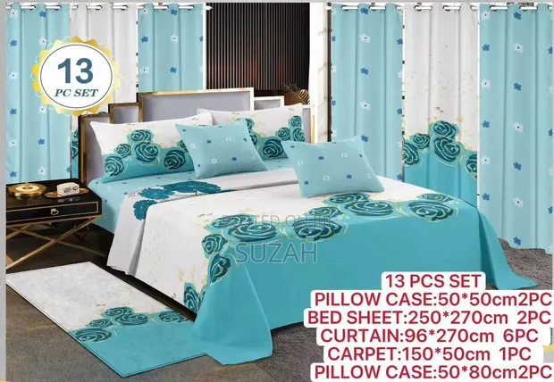 13-Piece Bedding & Home Accessories Set - 1