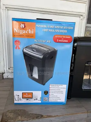 Nigachi 100 Sheets Auto-Feed Paper Shredder