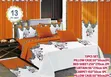 Beautiful Set of Pillowcases, Bedsheets, and Curtains - 1