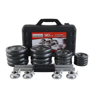 Bodyfit 30kg Adjustable Dumbbell Set
