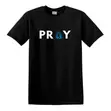 PRAY 2.0 Christian Graphic T-Shirt - Faith Inspirational Unisex Tee - 1