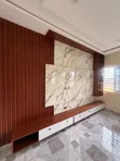 Wood-Mode TV Wall Unit - High Gloss Laminate - 1
