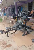 Commercial Olympic Bench + 110Kg Plates - 5