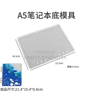 A5 Book Mold - 2-Piece Epoxy Resin