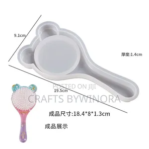Brush Mold + Brush for Epoxy Resin Art