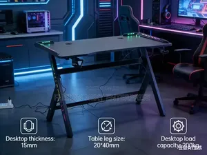 World Industries RGB Gaming Desk