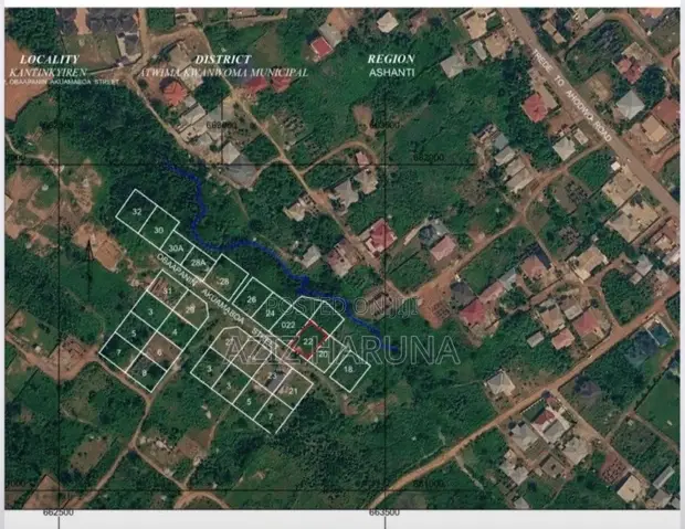 Mixed-use Land for Sale in Kwadaso Estate, Kumasi - 1