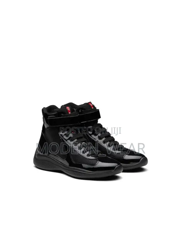 Prada America's Cup Bike High Top Sneakers - 1