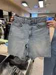 Aeropostale Men's Black Jeans Shorts - Size L-3XL - 2