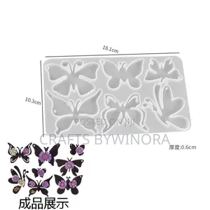 Butterfly Silicone Mold for Resin Art