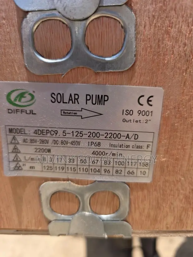 Ja Solar AC/DC Solar Water Pump 3HP - 1
