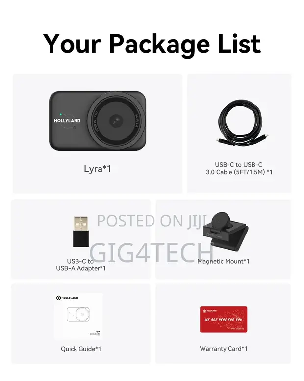 Hollyland Lyra 4K UHD Webcam - 1