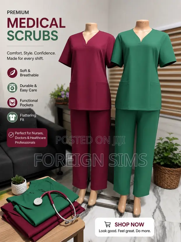 Quality Nurse Scrubs - 1