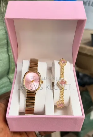 Ladies Calvin Klein 2-in-1 Watch & Bracelet Set