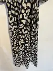 Primark Black and White Animal-Print Midi Dress - 5