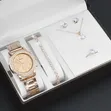 Ladies Necklace, Watch & Earrings Gift Set - 1