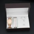Ladies Necklace, Watch & Earrings Gift Set - 2