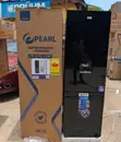 Pearl PF-370-13M 262L Black Mirror Refrigerator Freezer - 1