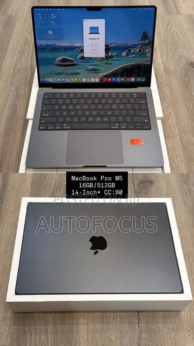 Apple MacBook Pro 2025 M5 16GB RAM 512GB SSD - 1