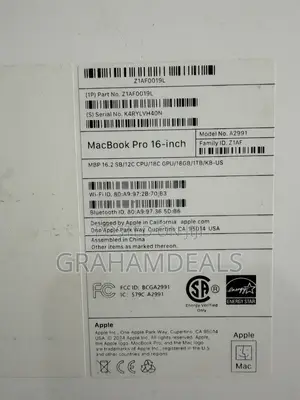 Apple MacBook Pro 2023 M3 Pro 18GB RAM 1TB SSD