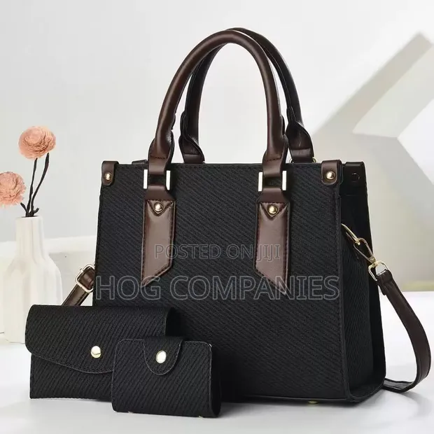 Ladies 3-in-1 Multifunctional Handbag Clutch Purse - 1