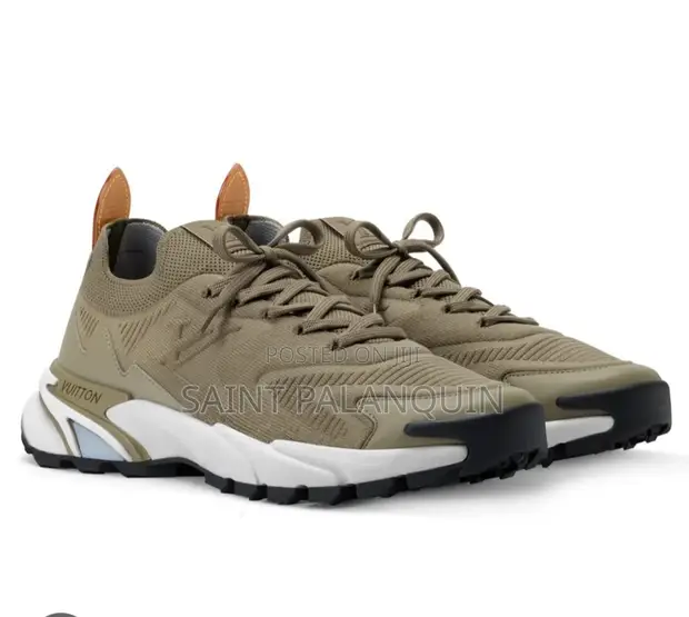Beige Louis Vuitton LV Tatic Knit Sneaker - 1