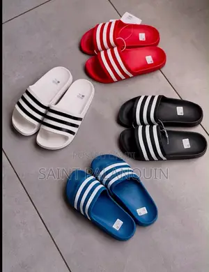 Adidas Adilette Slides - Classic Three-Stripe Design