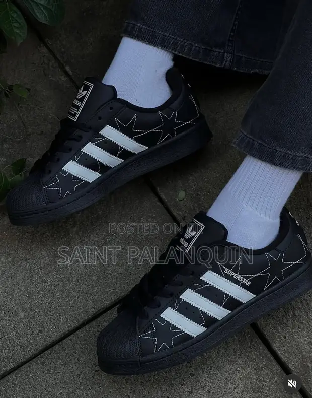 Adidas Superstar II Shoes - Core Black - 1