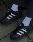 Adidas Superstar II Shoes - Core Black - 1