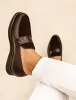 Dino Verratti Brown Leather and Suede Loafers - 1